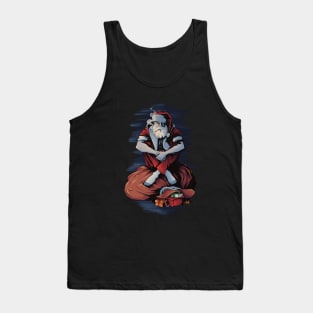 Cool retro vintage santa claus Tank Top